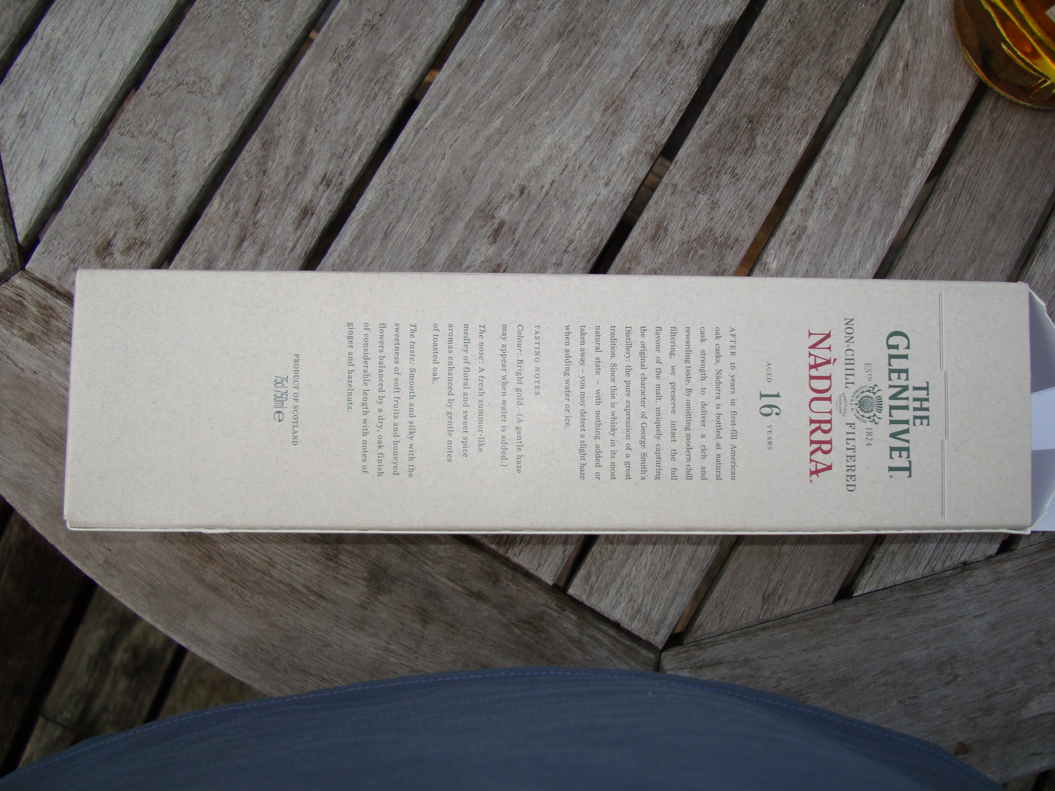 100501 Single Malt Degustação