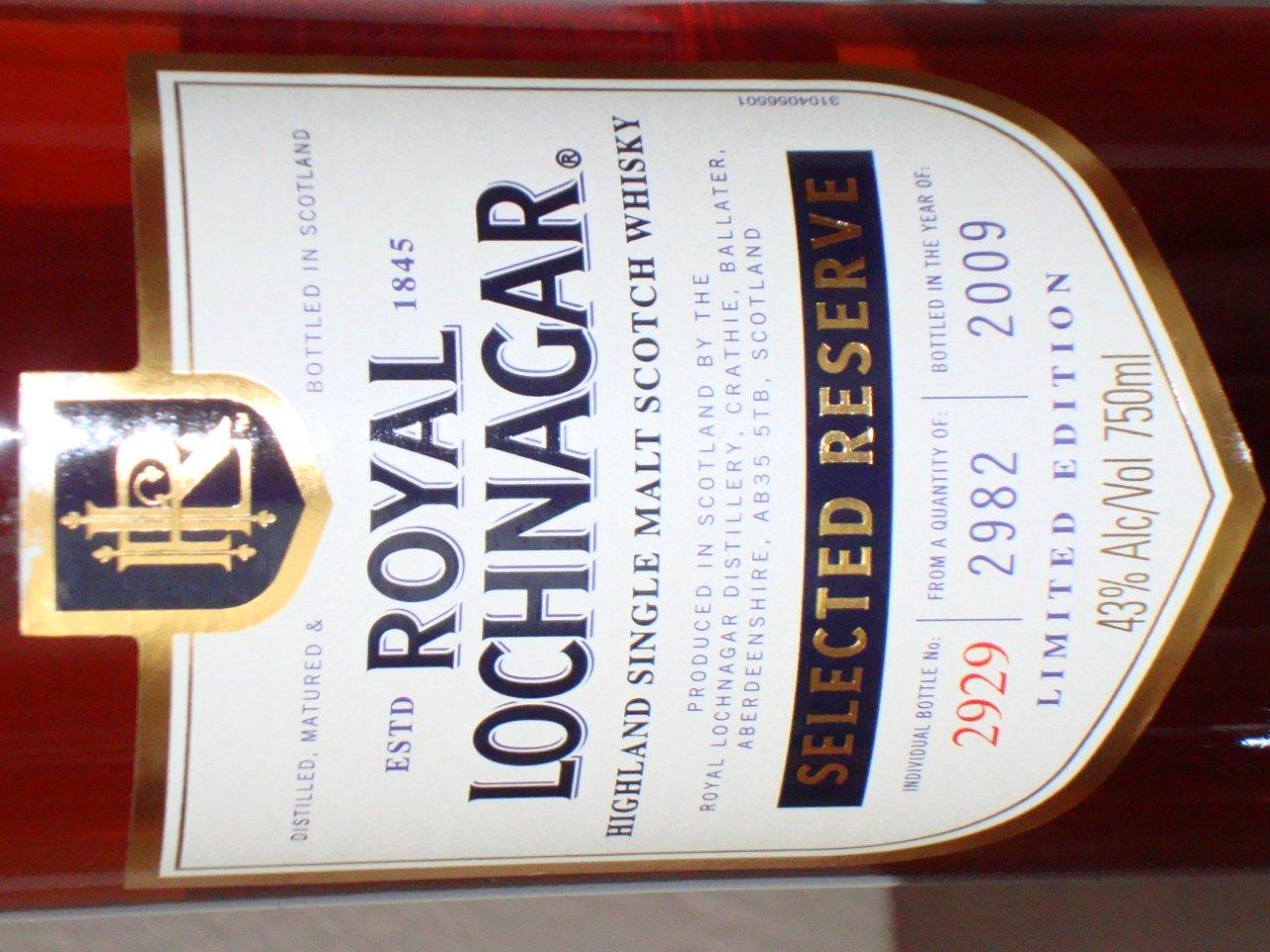 100729 Single Malt Degustação CJ
